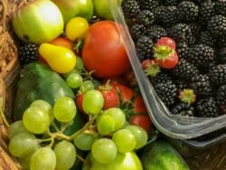 Petit panier de fruits et légumes